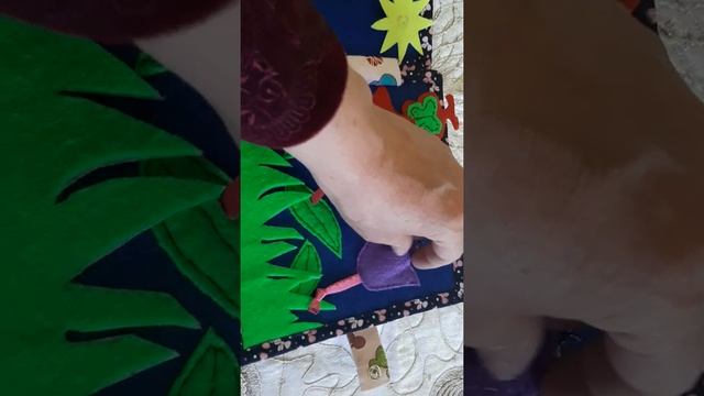 Развивающая книжка для девочки из фетра #Quitbook"Milana" handmade by Jamila смотреть онлайн