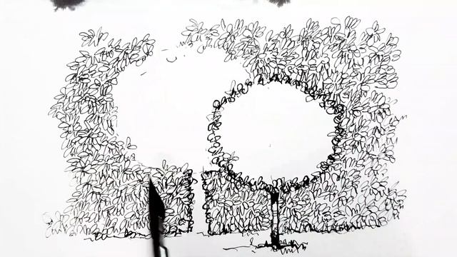 How to draw landscape design with pen and ink. Landscape sketching. Eduard Kichigin смотреть онлайн