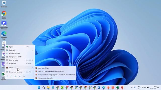 How to Save or Convert Excel File as a ZIP File смотреть онлайн
