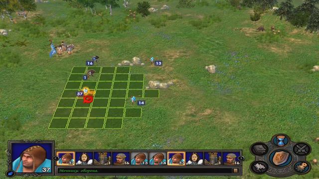 Прохождение. Кампания Ордена Порядка. Герои Меча и Магии 5. (Первая мисия). Королева смотреть онлайн