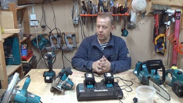 Аккумуляторный инструмент Макита для мастерской пчеловода и по хозяйству. Это класс. смотреть онлайн