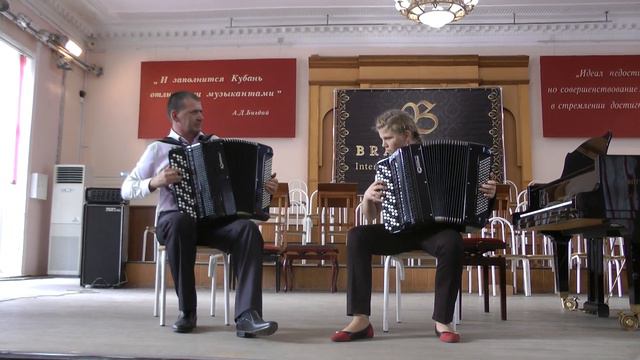 В.Гридин "Весёлый хоровод" Дуэт: А.Косинова и А.А.Тепин смотреть онлайн