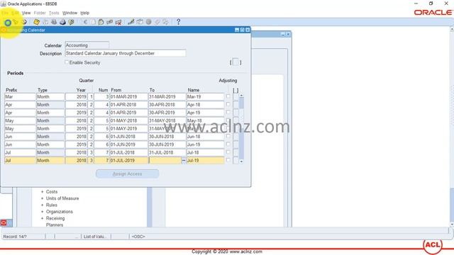 How to add Periods to Accounting Calendar attached to Inventory Organization? (On Oracle EBS R12i) смотреть онлайн