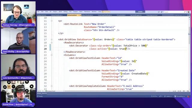 On .NET Live - Building web apps using MVVM смотреть онлайн