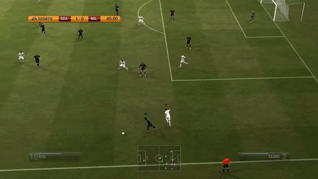 FIFA 2012 - Gameplay - 9600 GSO - REA x MIL - Full Match смотреть онлайн