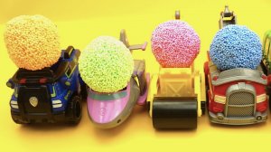 Машинки Щенячьего Патруля привезли сюрпризы