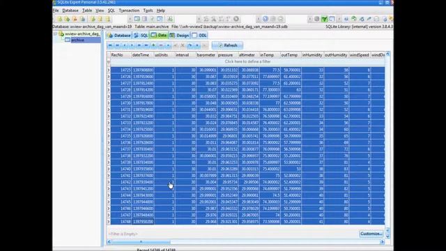 WUS Weerdatabase export naar Excel смотреть онлайн
