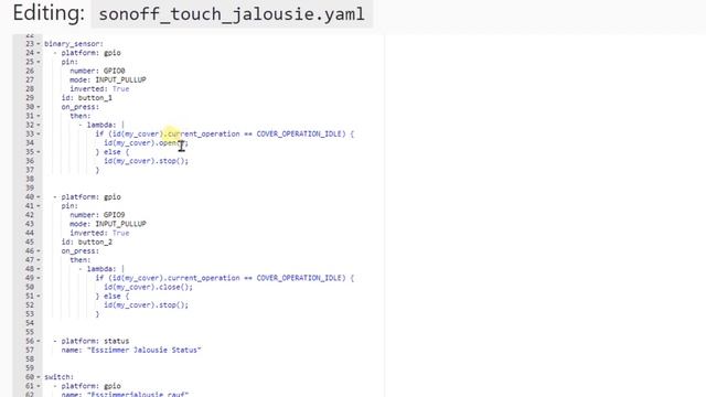 Jalousien mit Shelly 2.5 oder Sonoff Touch in Home Assistant einbinden | ESPHome смотреть онлайн