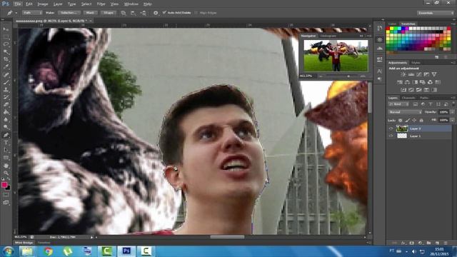 Como recortar imagem - Adobe Photoshop CS6 смотреть онлайн