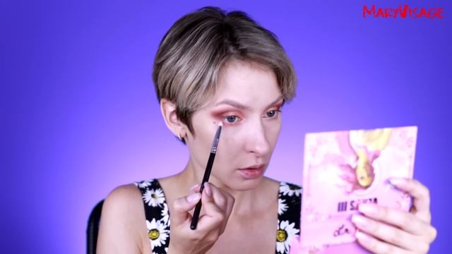 Макияж нюдовыми оттенками палетки Blood Sugar Jeffree Star смотреть онлайн