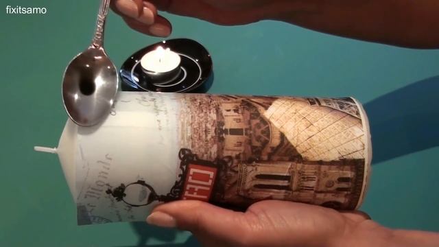 How to Transfer an Image to a Candle - DIY Create Decorative Candles смотреть онлайн
