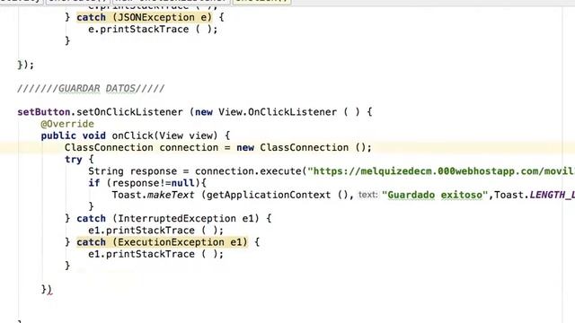 Android Studio - Conexión a Web Service - HttpURLConnection (guardar Datos) (video 2) смотреть онлайн