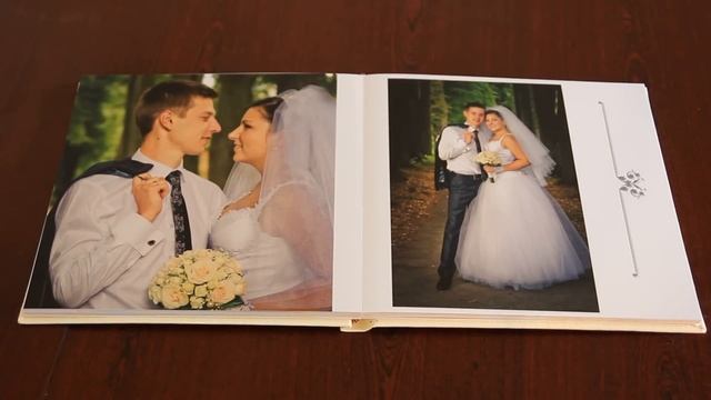 Свадебная фотокнига. Пример. смотреть онлайн