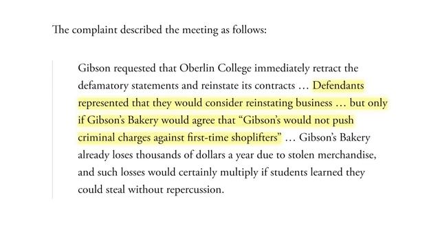 Oberlin College to Pay Bakery 37M for Smearing It as Racist  Hoax Hate Defamation Suit