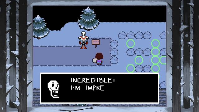 Undertale - How to skip Papyrus's puzzle смотреть онлайн