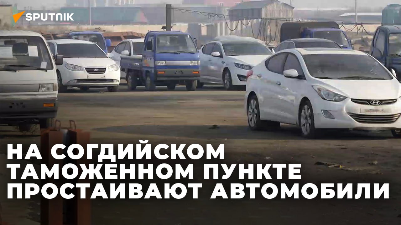На Согдийском таможенном пункте простаивают сотни старых автомобилей смотреть онлайн