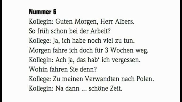 А1. Урок 1. Модуль Hören. Готовимся к экзамену Гёте Институт Учим немецкий с нуля.Start Deutsch 1. смотреть онлайн