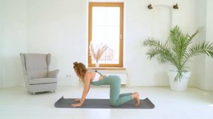 Йога для начинающих в домашних условиях | 25-минут занятия домашней йогой. Позы йоги