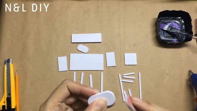 DIY Dollhouse Miniature Bedroom Tutorial | DIY Furniture Set Tutorial | FULL Video | N&L DIY смотреть онлайн