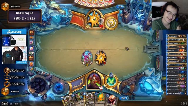 How to beat druids in under 3 minutes | Baku rogue | The Boomsday Project | Hearthstone смотреть онлайн