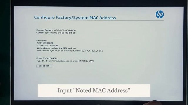 How to fix Factory Host Based MAC Addess . Product Information Not Valid. HP DMI смотреть онлайн