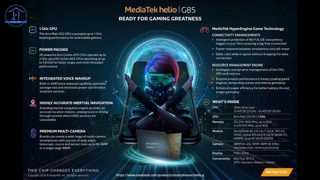 MediaTek Helio G85 Gaming Processor Launched, Review And Features | Infra Tech