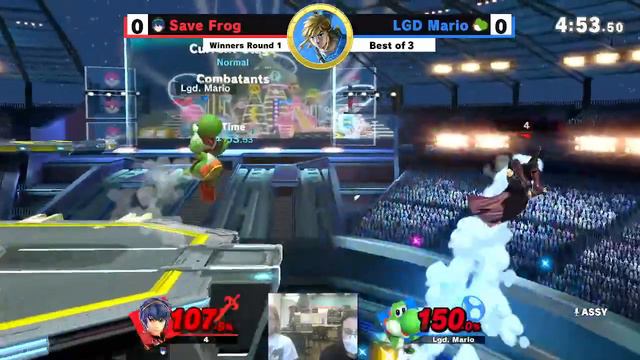 1. Pair-A-Dice #31 / Save Frog (Marth) Vs. Legendary Super Mario (Yoshi) (Winners R1) смотреть онлайн