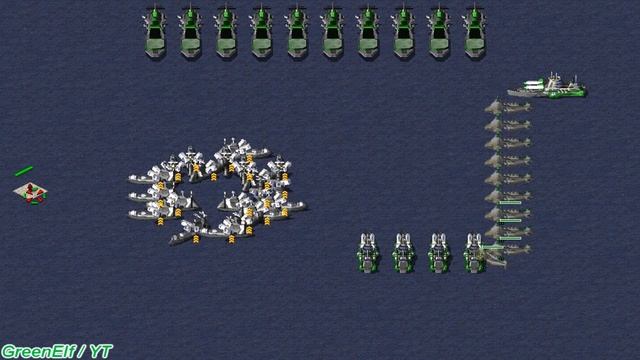 Making 20 Aegis Cruisers *Angry* (Fully Upgraded): Red Alert 2 смотреть онлайн