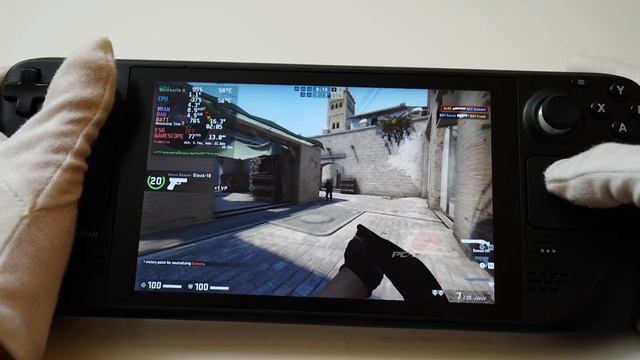 Steam Deck Gameplay - CS:GO Counter Strike Global Offensive - SteamOS смотреть онлайн