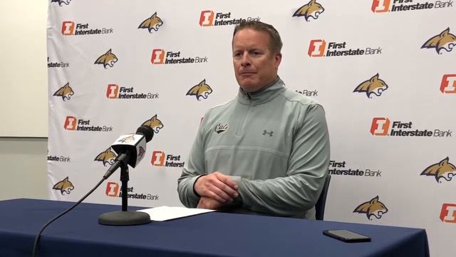 Montana State coach Brent Vigen post-ISU part 1 смотреть онлайн