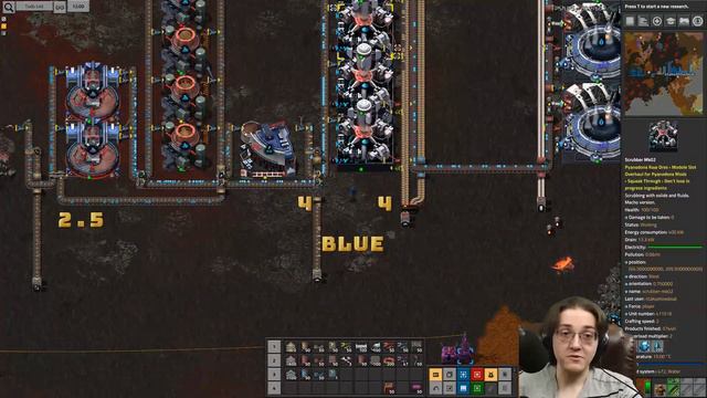 Tutorial - Factorio Pyanodons Mods Nexelit Processing Overview смотреть онлайн