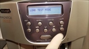Delonghi ESAM3500 & ESAM4500 Test Mode