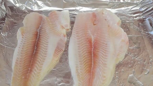 Рыба с овощами в духовке.Запеченный пангасиус. смотреть онлайн