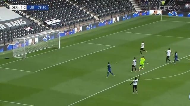 Patson Daka goal against Derby смотреть онлайн