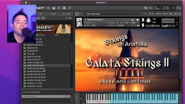 SAMPLES KONTAKT | 😁 ETHNAUDIO Strings Of Anatolia 🇹🇷 LIBRERIA KONTAKT!