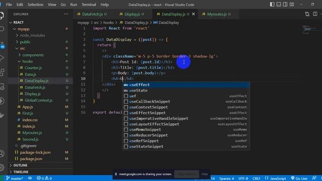 ReactDay11 fetch & axios class video смотреть онлайн
