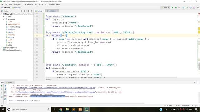 [Hindi] Deleting BlogPosts In Flask - Web Development Using Flask and Python #18 смотреть онлайн