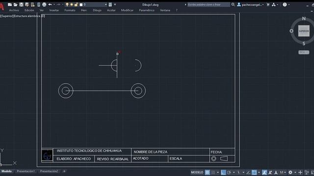 Autodesk AutoCAD 2021 Dibujo1 dwg смотреть онлайн