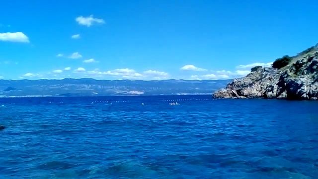 Город Vrbnik Хорватия остров Крк смотреть онлайн