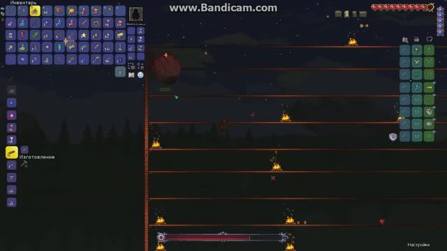 Terraria #2 СТЁР В ПЫЛЬ ГЛАЗ КТУЛХУ (без монтажа, и с первой попытки)