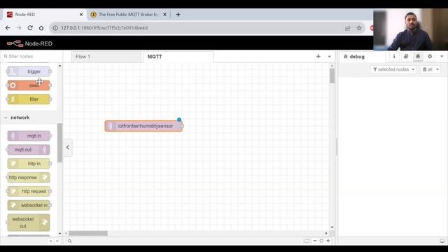 How to use MQTT in Node-RED | Node Red Tutorial Part 4 смотреть онлайн
