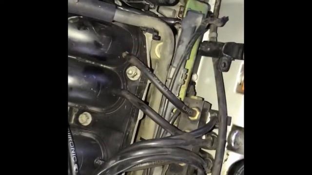 замена датчика дитонации и стартера на хонда црв 2