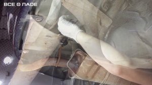 Замена глушителя. Лада Калина (Lada Kalina - AvtoVAZ)