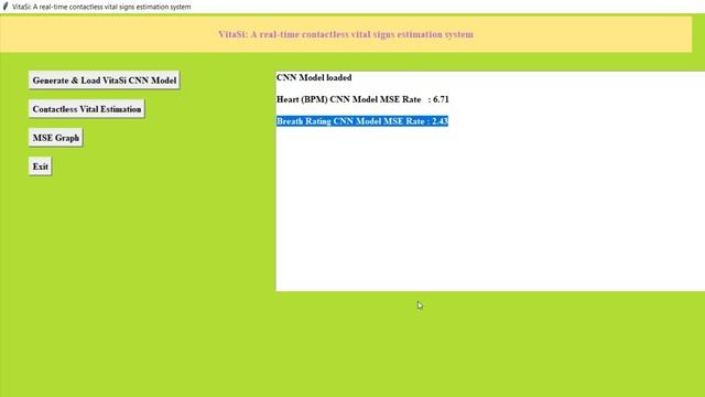 VitaSi A real time contactless vital signs estimation system || Python || Deep Learning || IEEE смотреть онлайн