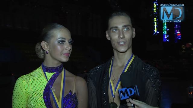 Kharkiv Mayor's Cup 2013 - Роман Олигов и Дарья Кравчук, интервью смотреть онлайн