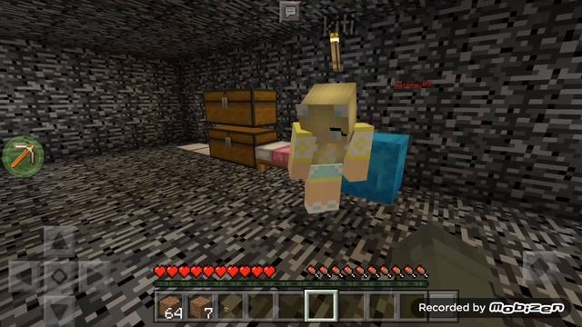??ГРИФ с ЧИТАМИ магазина за землю! Minecraft Pe 1.1.5. Стала девушкай админа и загриферили его! смотреть онлайн