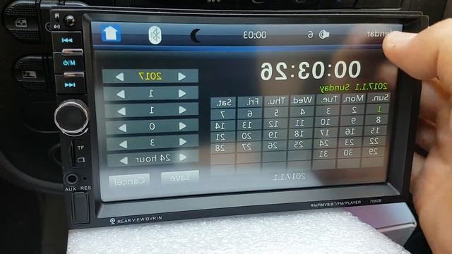 7060B 7 inch Car Audio Stereo MP5 Player did not work смотреть онлайн