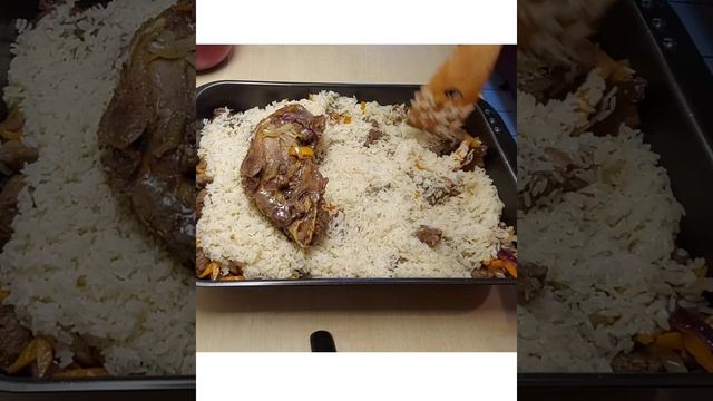 Plov im Backofen/ Плов в духовке / Гости остались довольны смотреть онлайн
