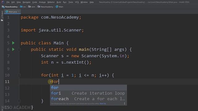 Loops in Java (Exercise 11) смотреть онлайн