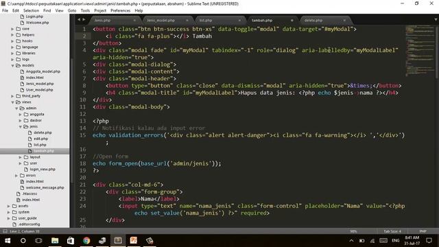 Kursus Codeigniter Java Web Media 7 - CRUD Tabel tabel Referensi, Perbaikan Delete User dan Anggota смотреть онлайн